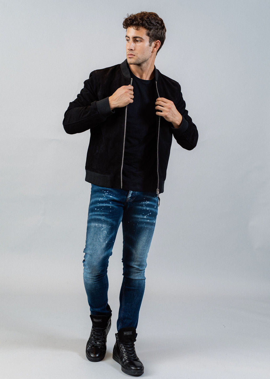 Blouson en cuir BOWER 2 AFRICAN