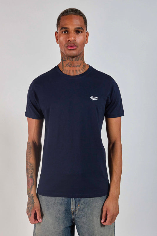 T-shirt bleu marine 231035