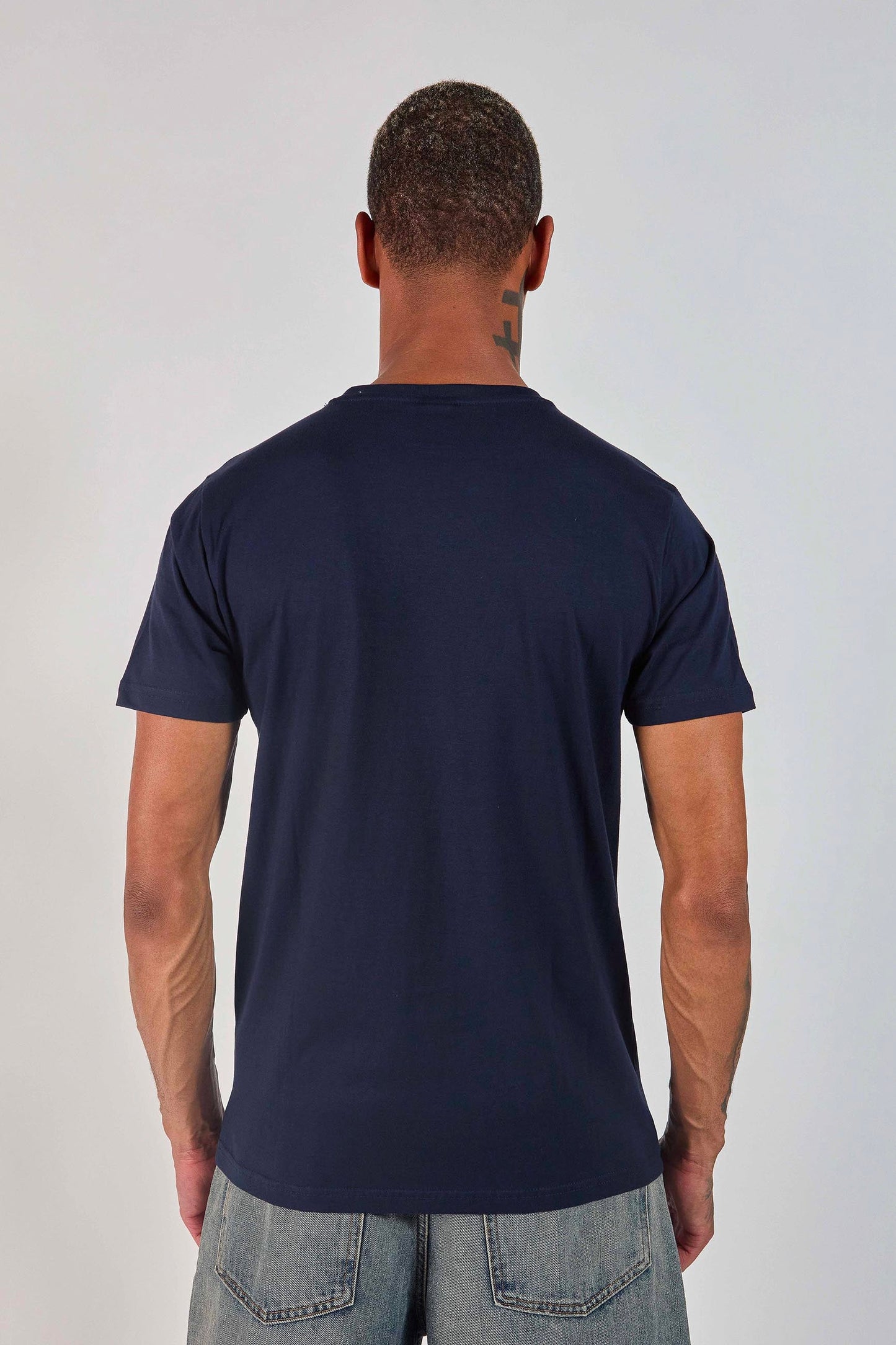 T-shirt bleu marine 231035