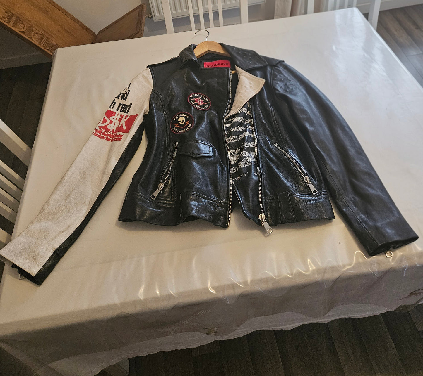 BLOUSON CUIR