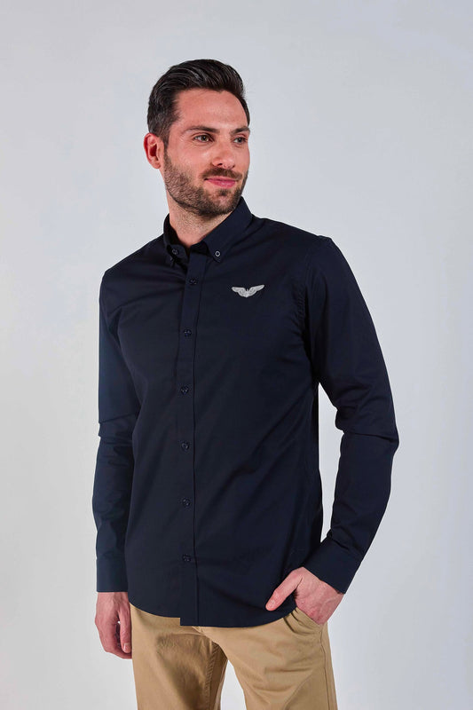 Chemise bleue marine CRAFT TRIOMPHE