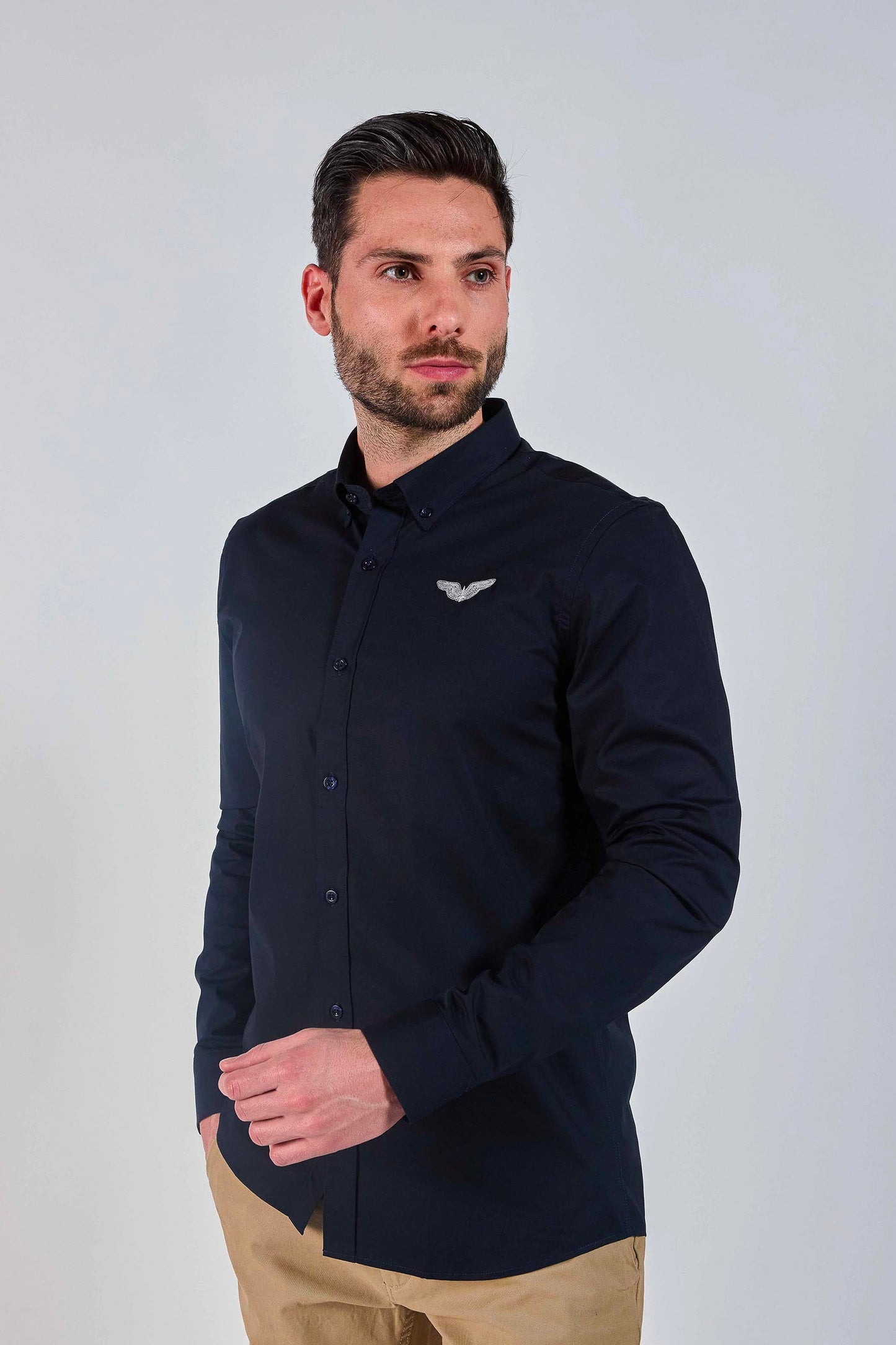 Chemise bleue marine CRAFT TRIOMPHE