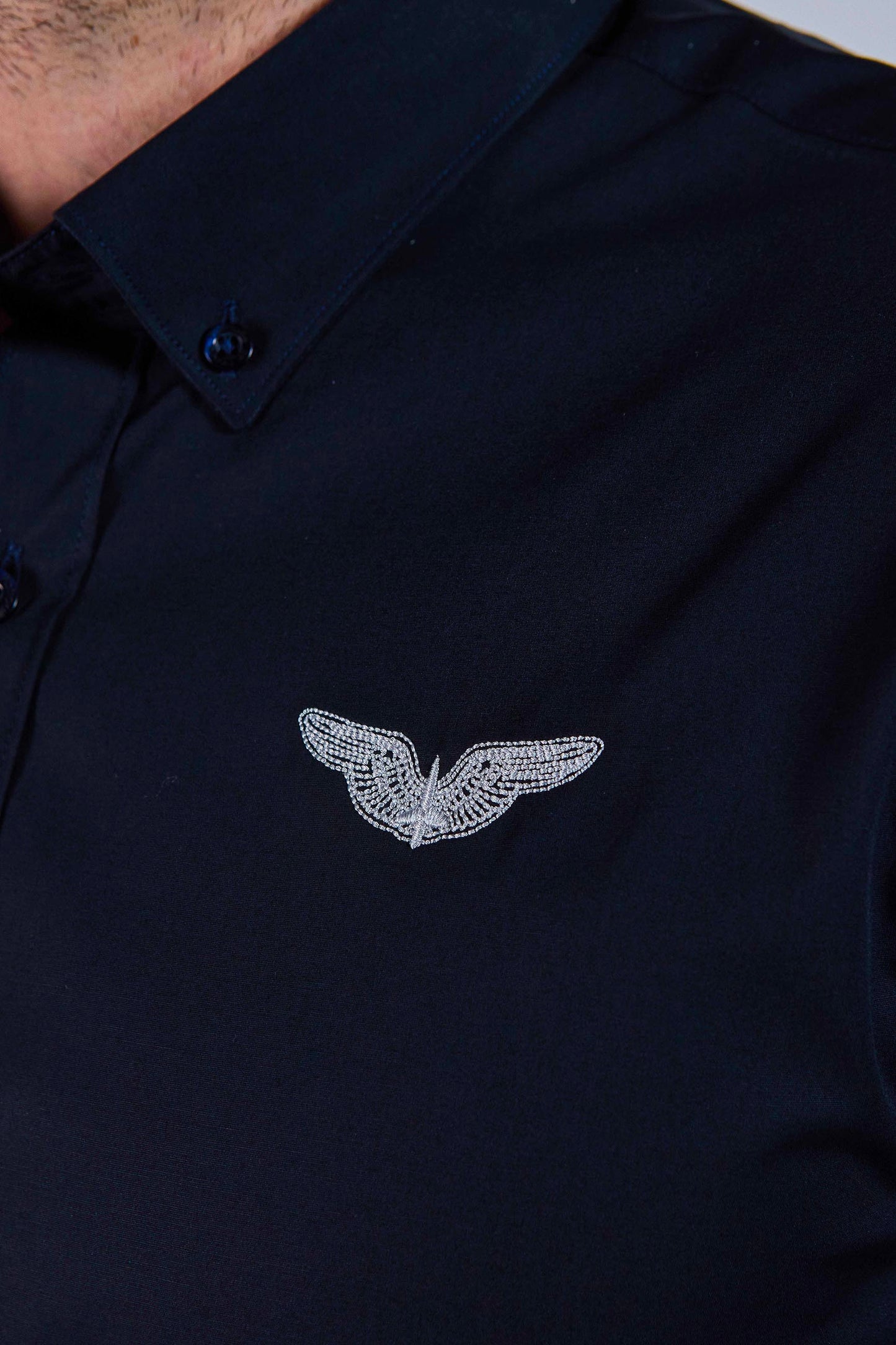 Chemise bleue marine CRAFT TRIOMPHE