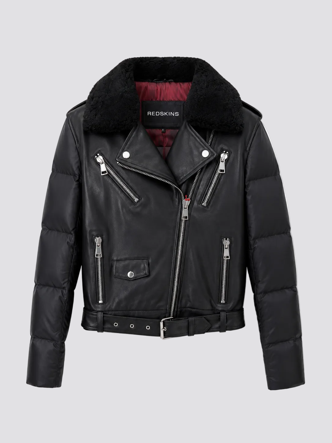 Blouson en cuir femme