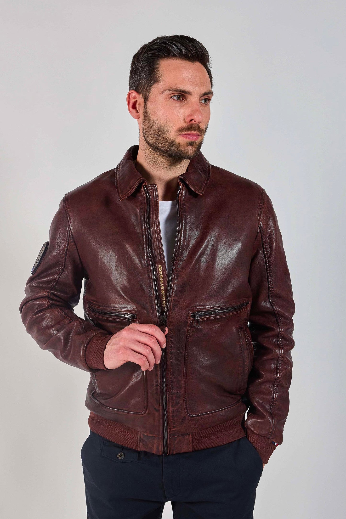 Cuir FIREFLY EARTH cognac