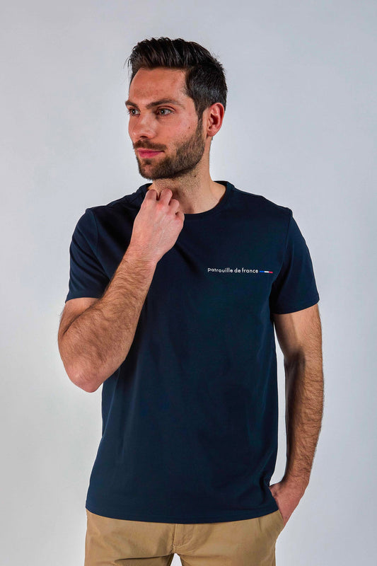 T-shirt manches courtes bleu marine foncé COBRA SELECT