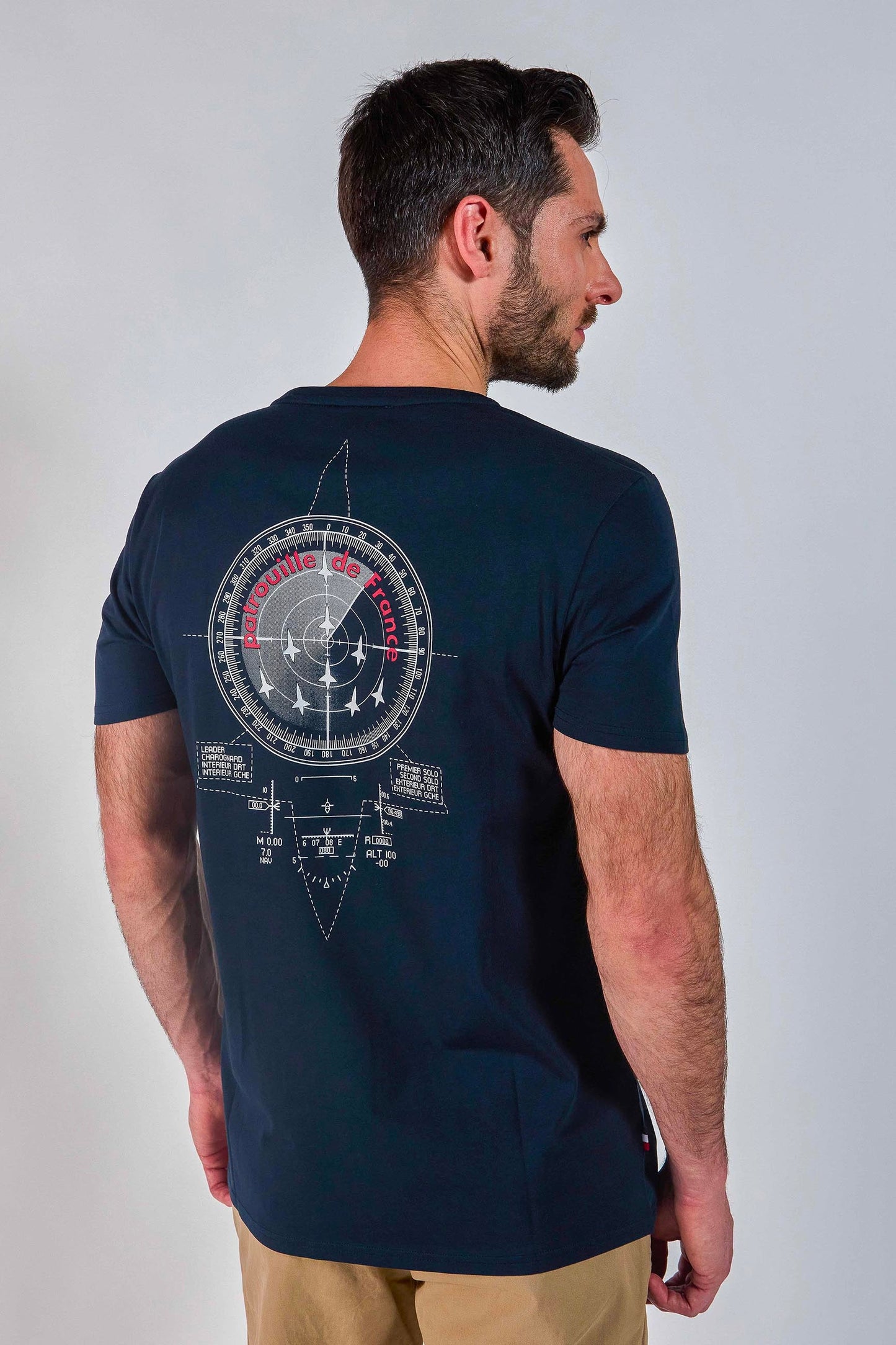 T-shirt manches courtes bleu marine foncé COBRA SELECT