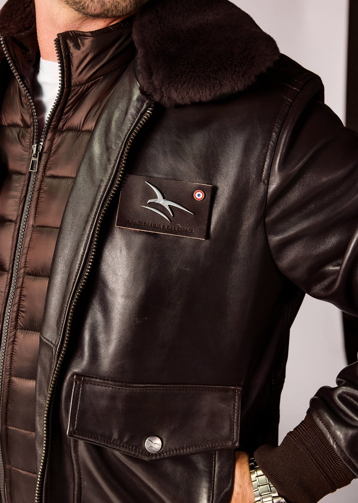 Cuir collector marron PILOT ATLAS