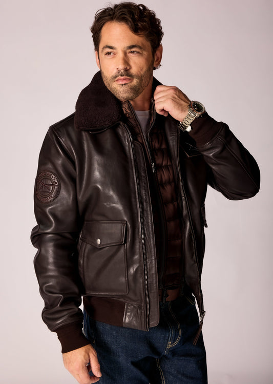 Cuir collector marron PILOT ATLAS