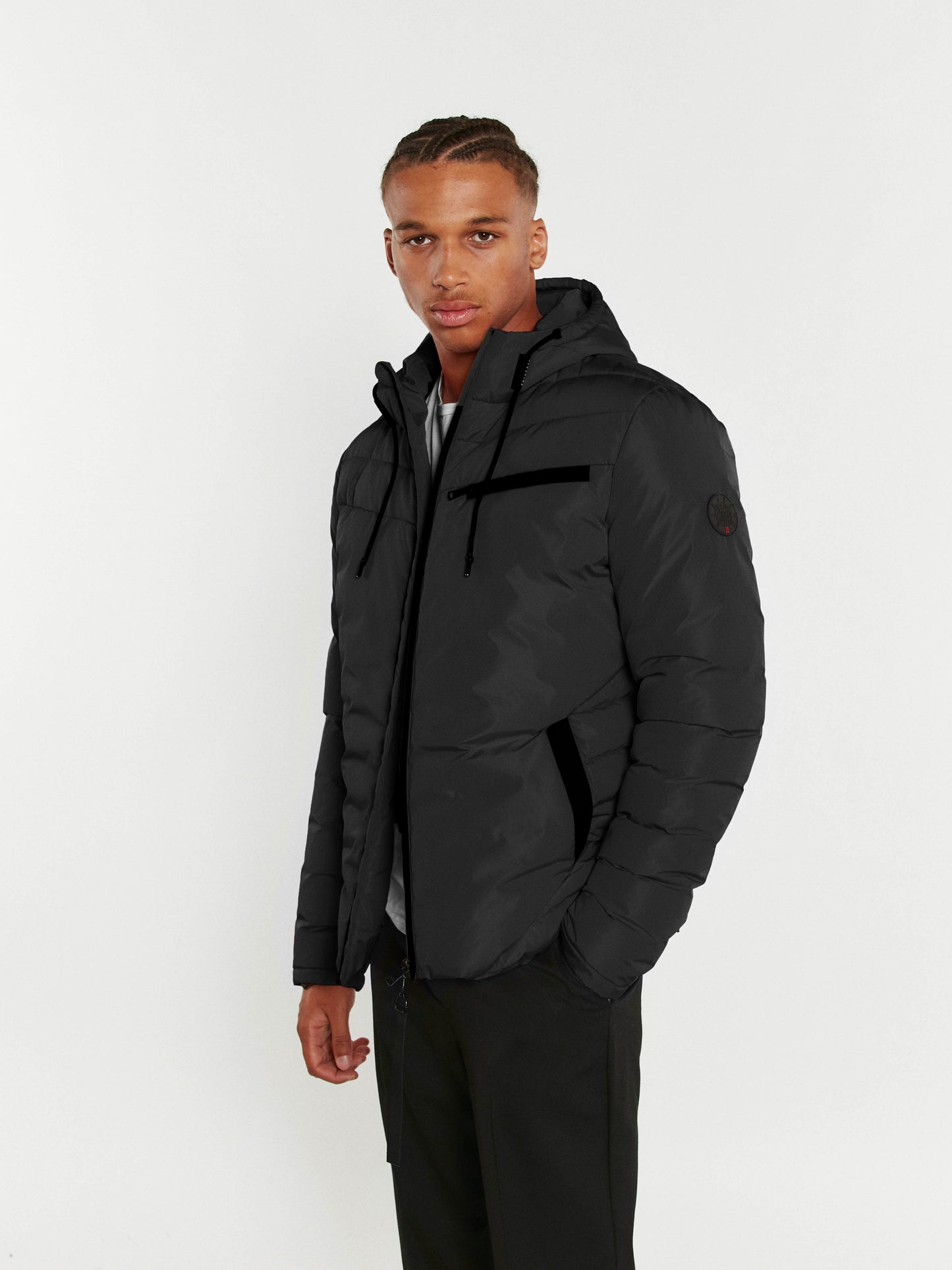 Blouson noir RUFF COLORS