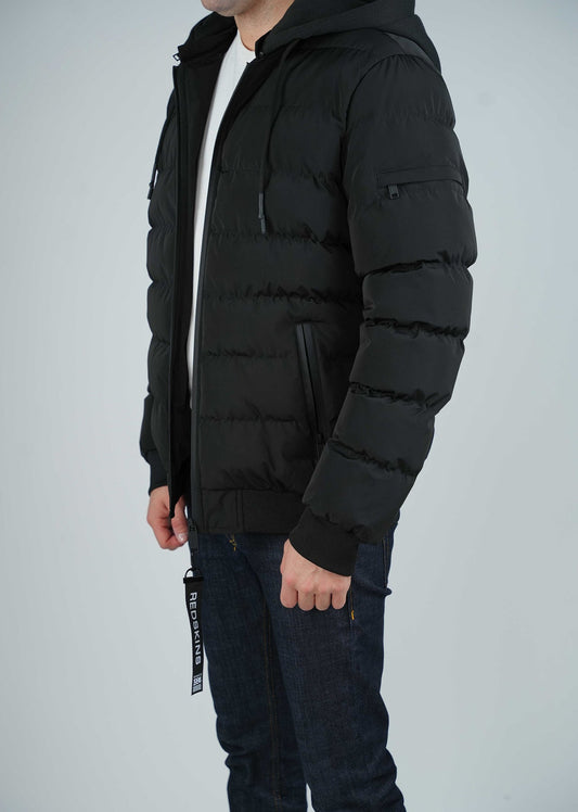 Doudoune noire AUSTIN JACK