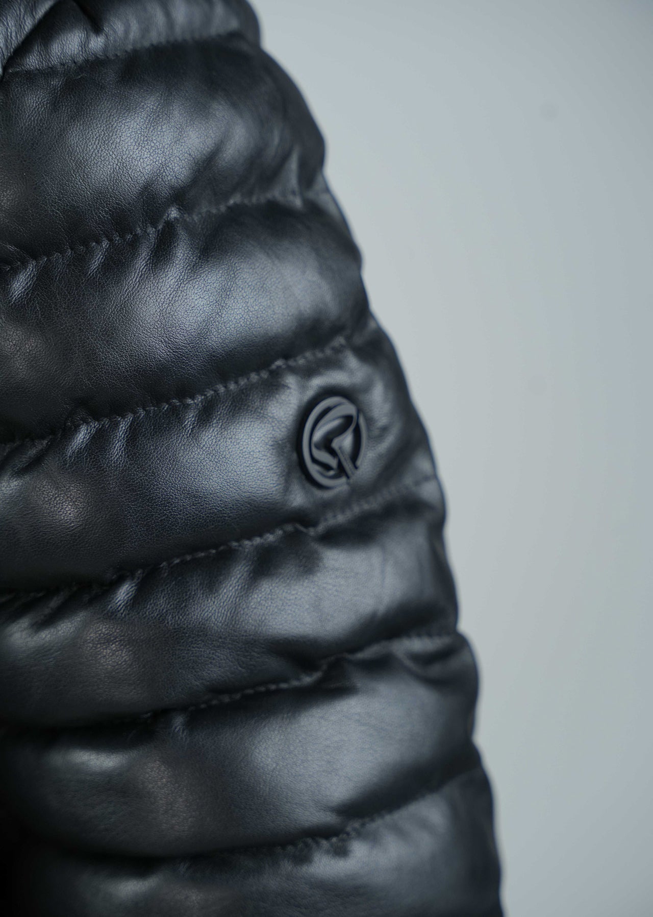 Blouson en cuir noir LORD OSLO