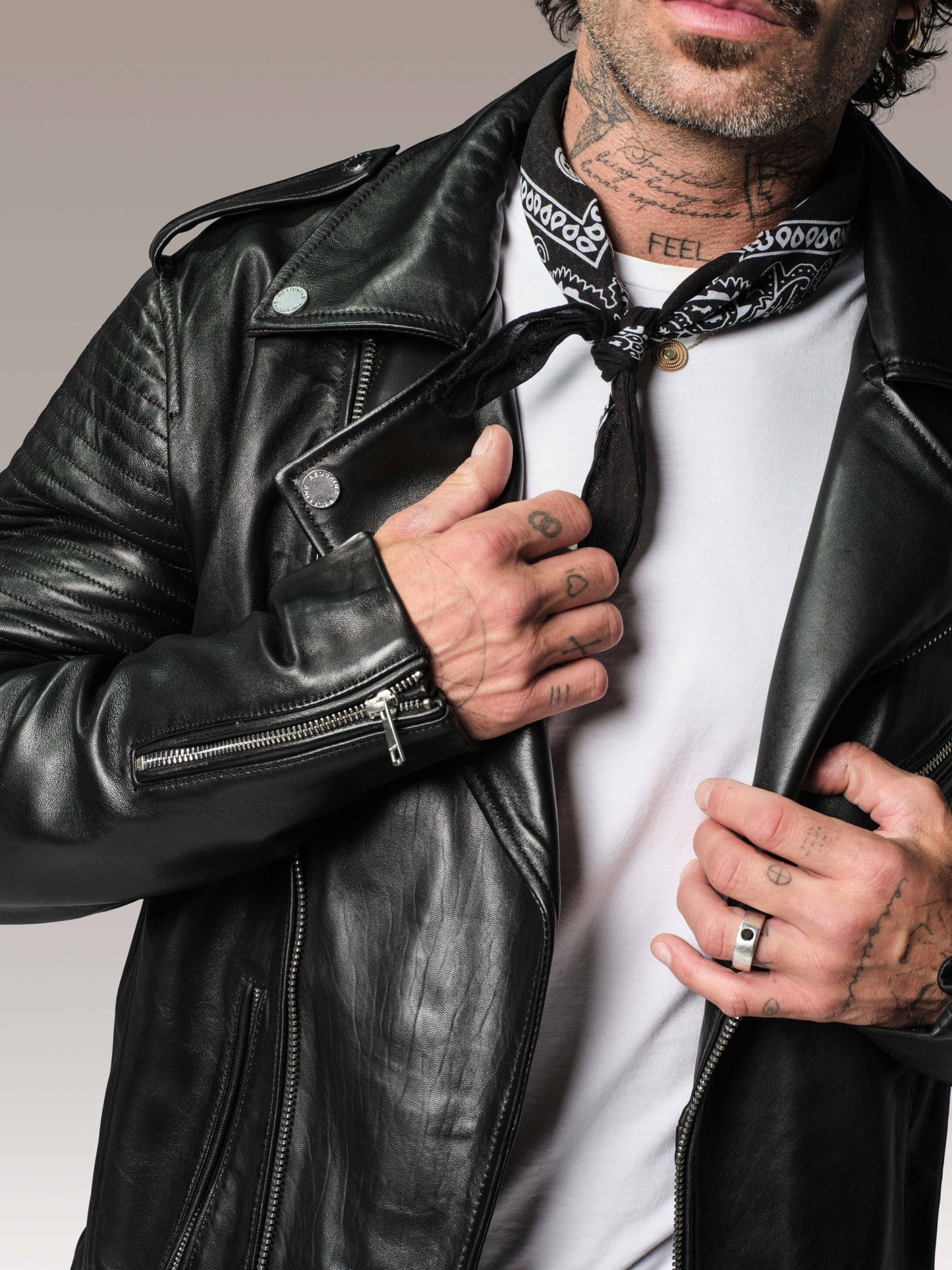 Cuir ROCK HOLSTER noir