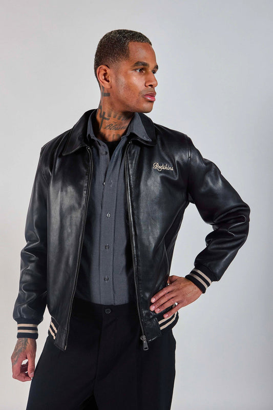Cuir noir SPARK VEGAS