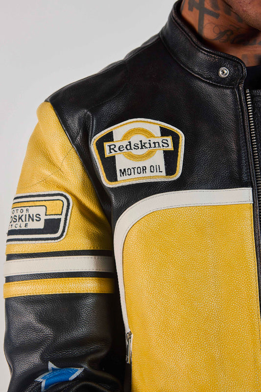 Cuir jaune SPEEDWAY COHIBA