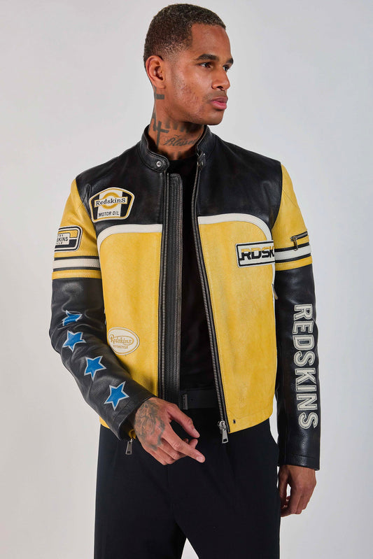 Cuir jaune SPEEDWAY COHIBA