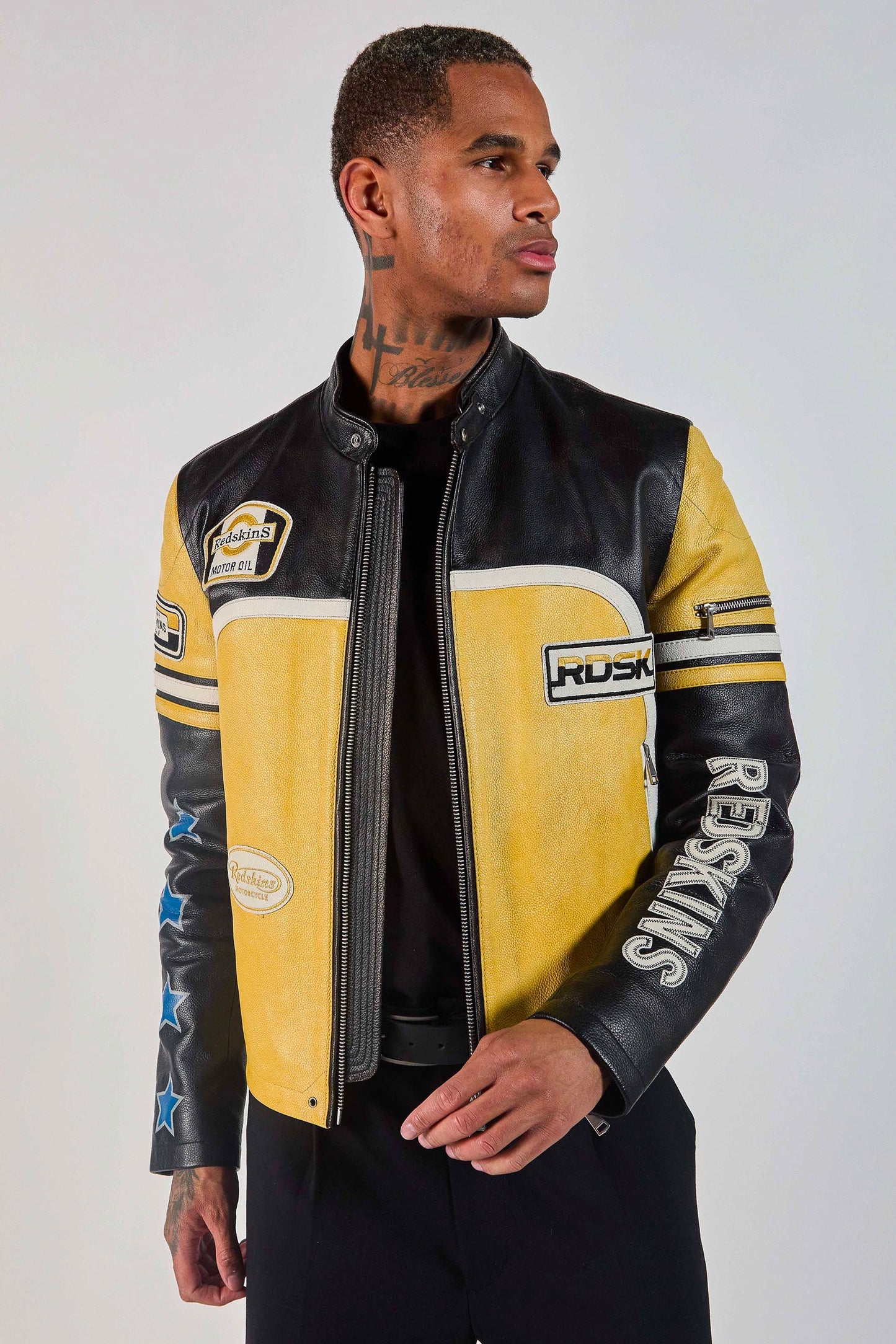 Cuir jaune SPEEDWAY COHIBA