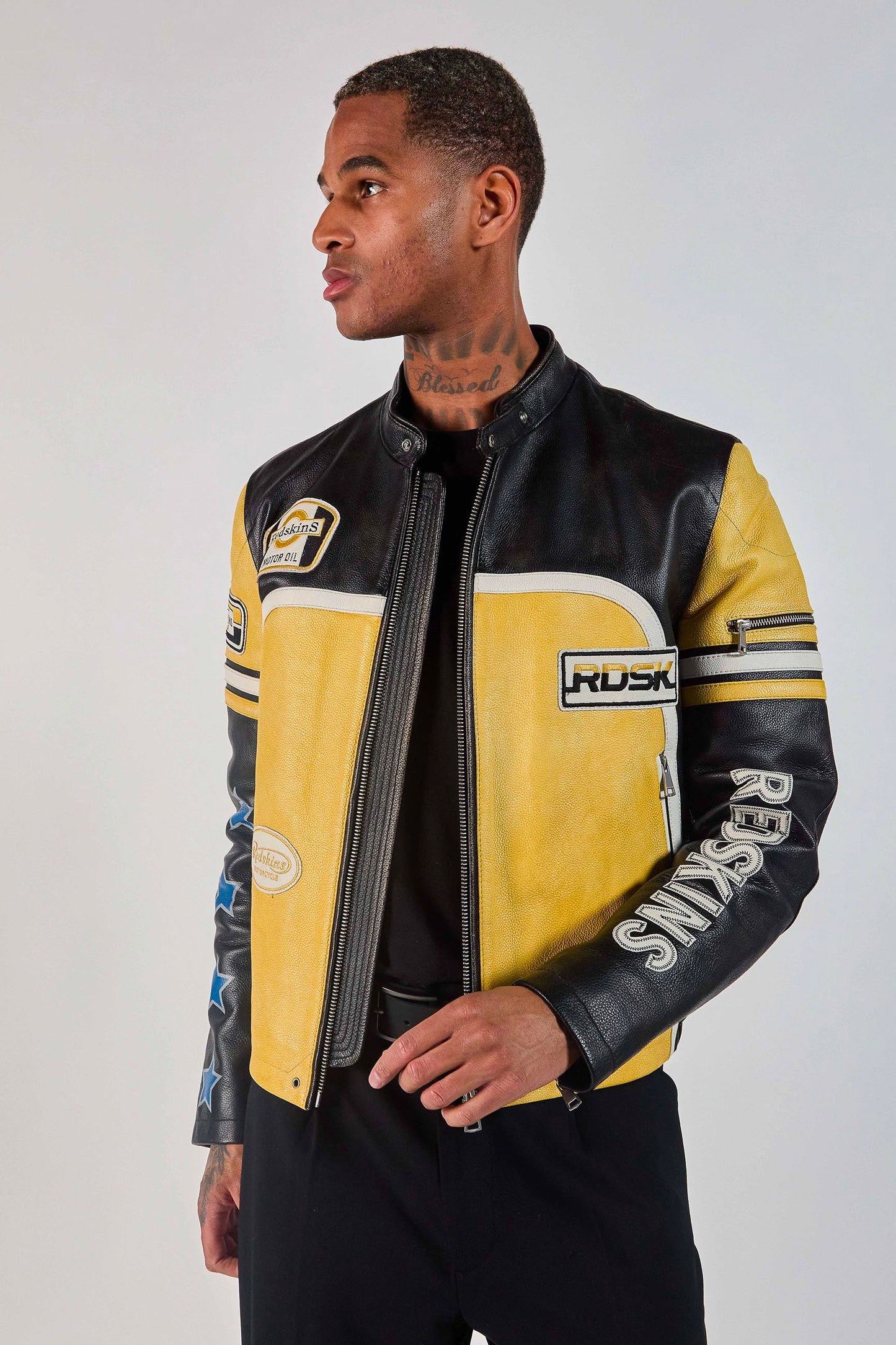 Cuir jaune SPEEDWAY COHIBA