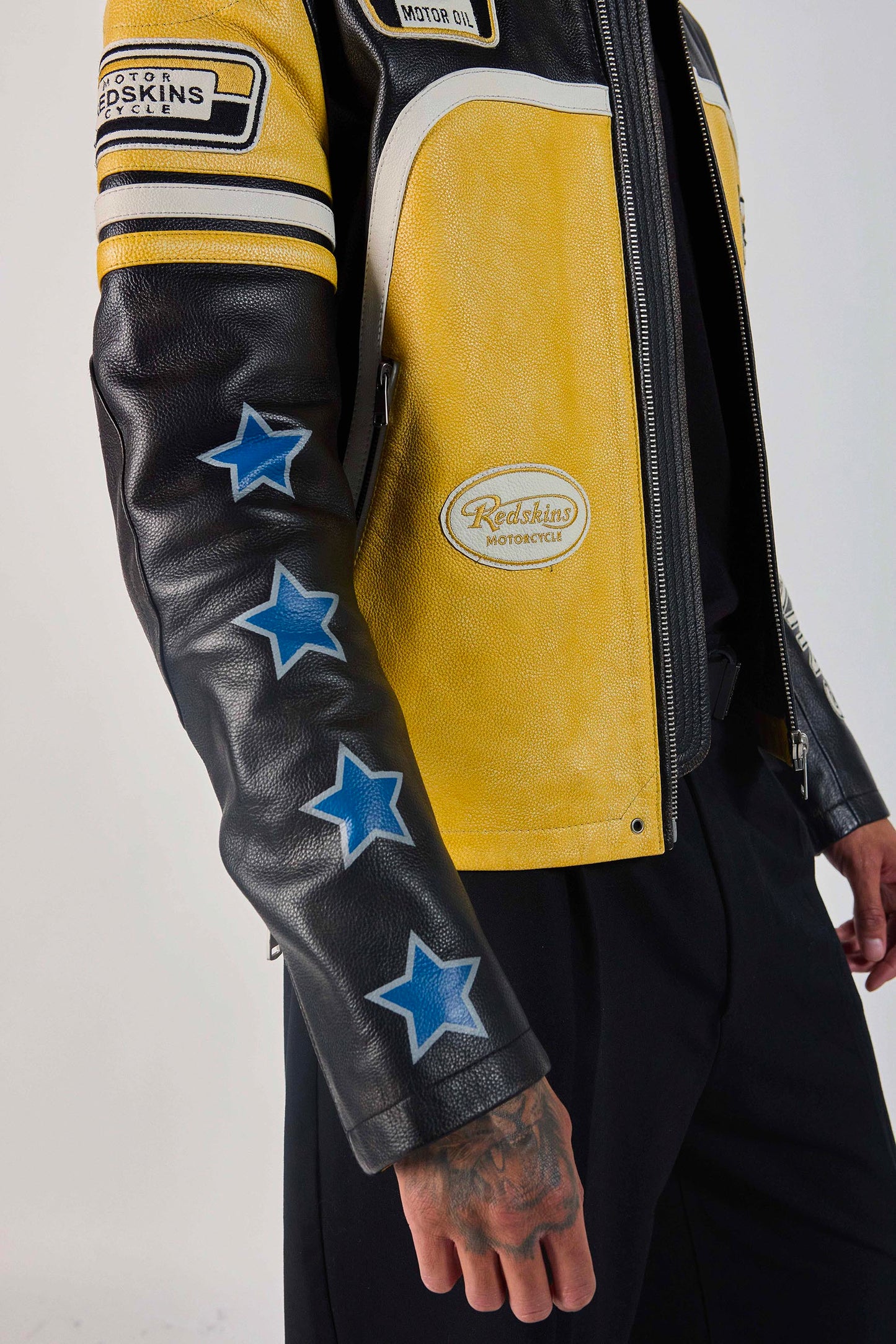 Cuir jaune SPEEDWAY COHIBA
