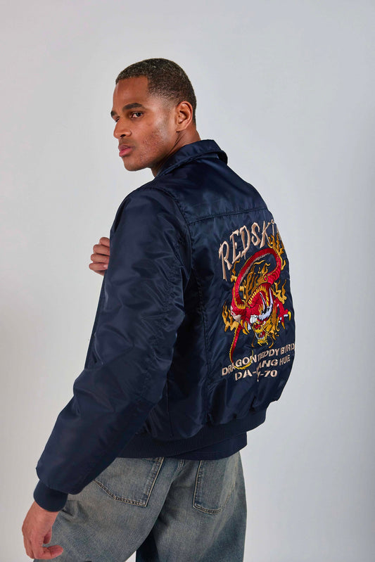 Bombers Dragon Fighter bleu marine