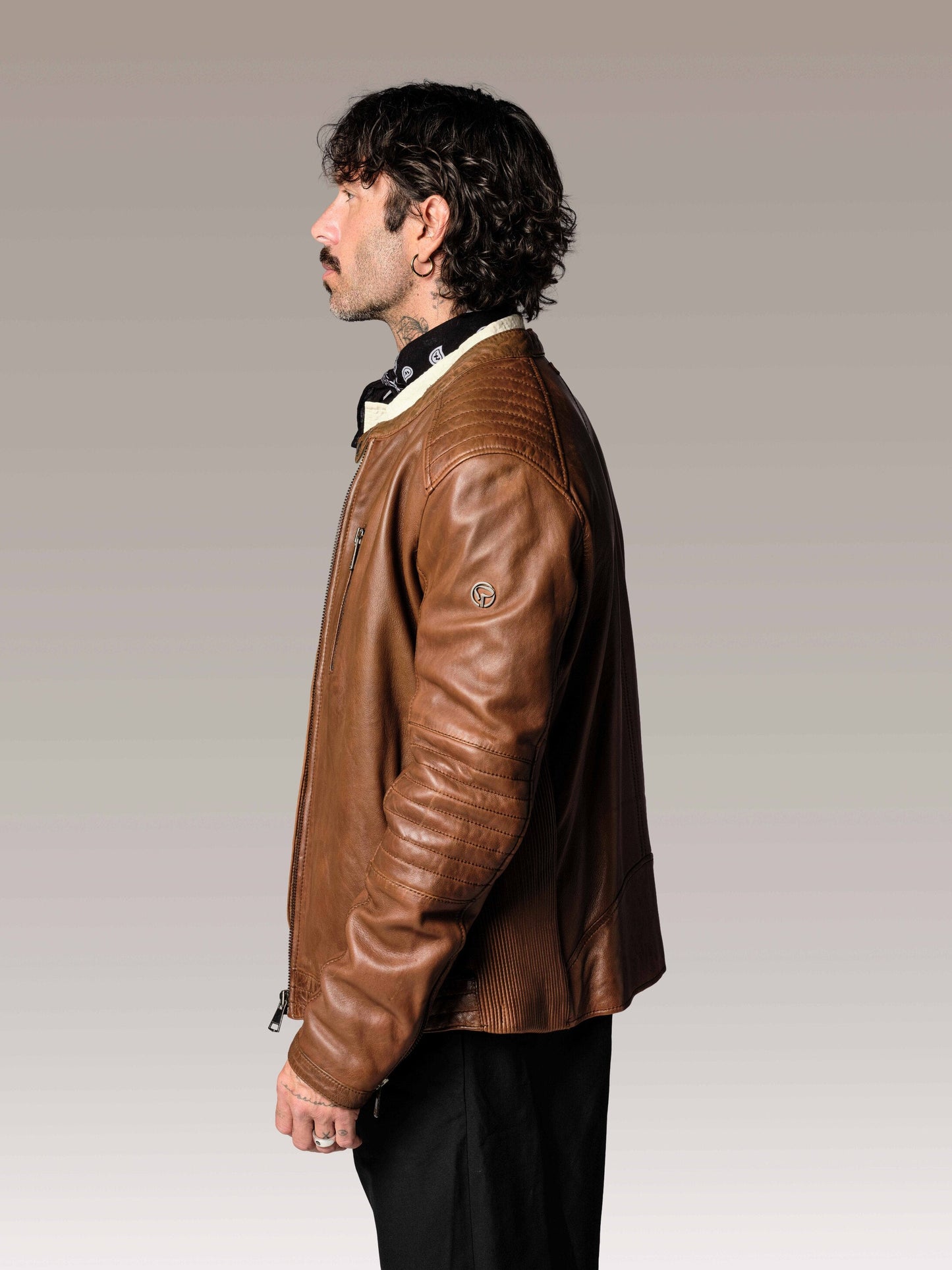 Cuir marron FORMULA STONE