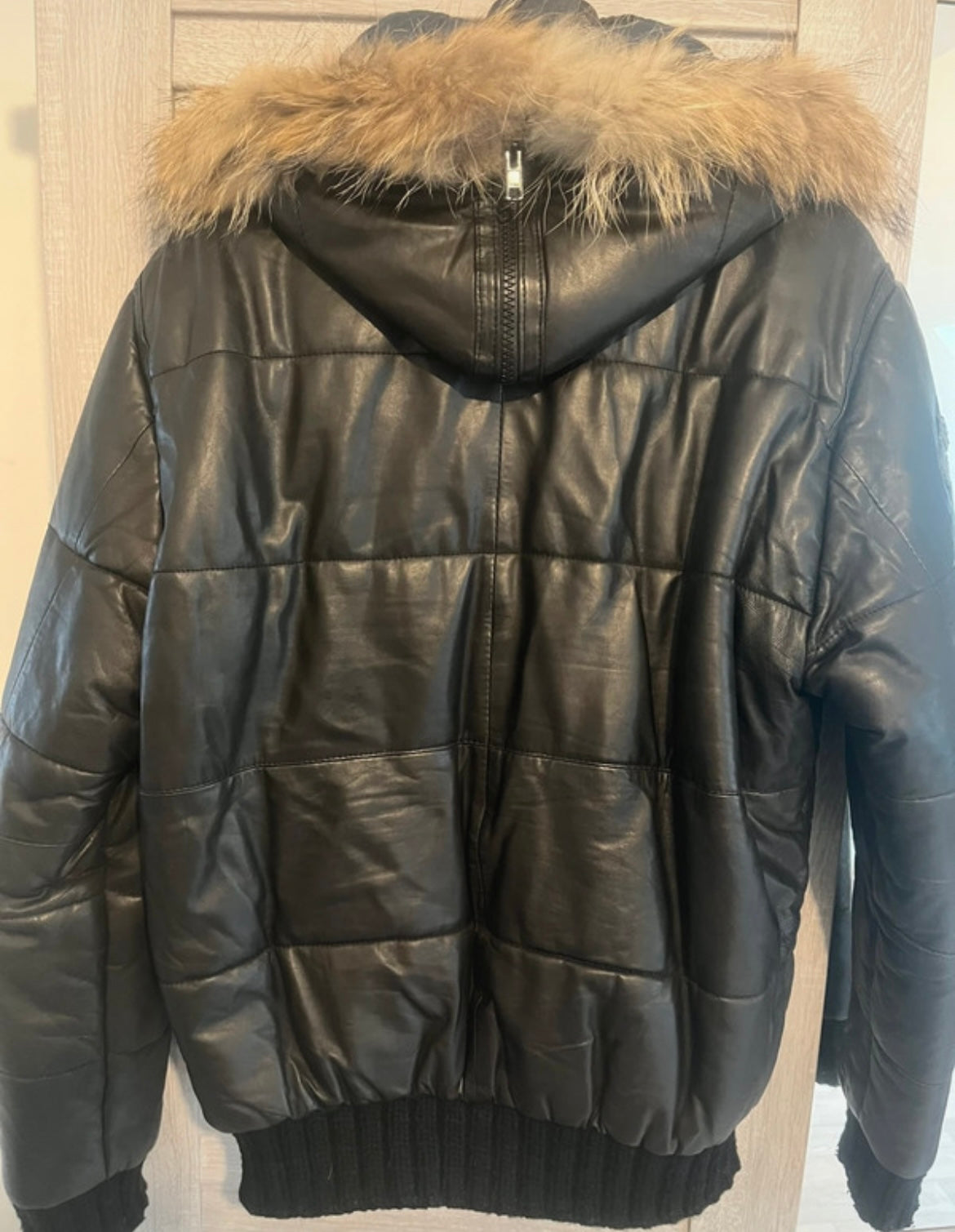 Doudoune cuir redskins