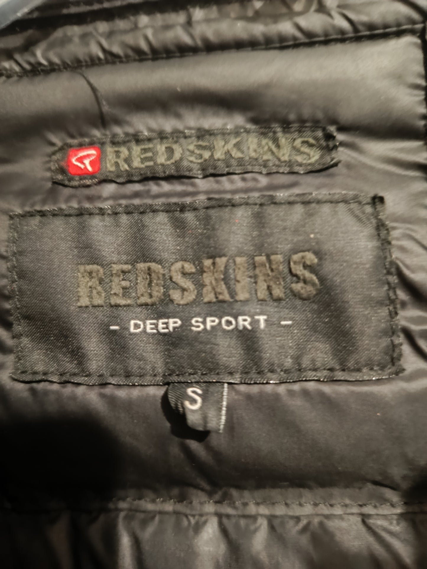 Doudoune noir redskins