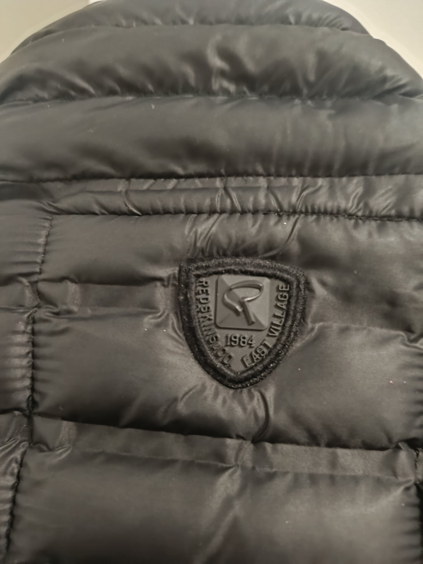 Doudoune noir redskins