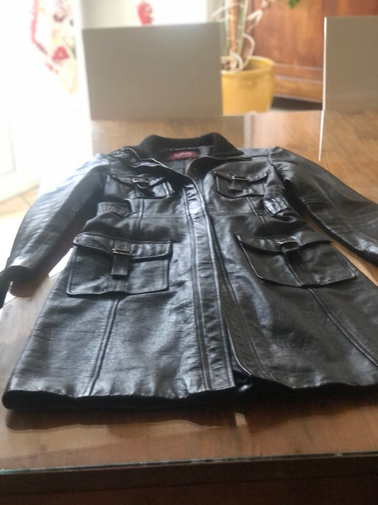 Manteau long vintage années 80/90