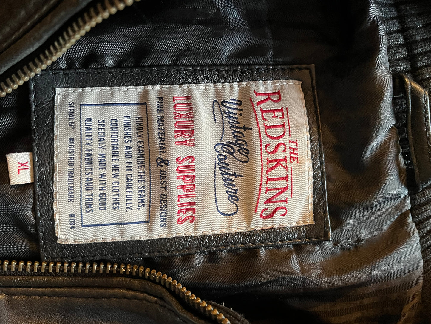 Blouson « vintage couture »