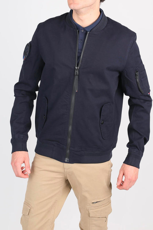 Blouson bleu marine TIGER AERO