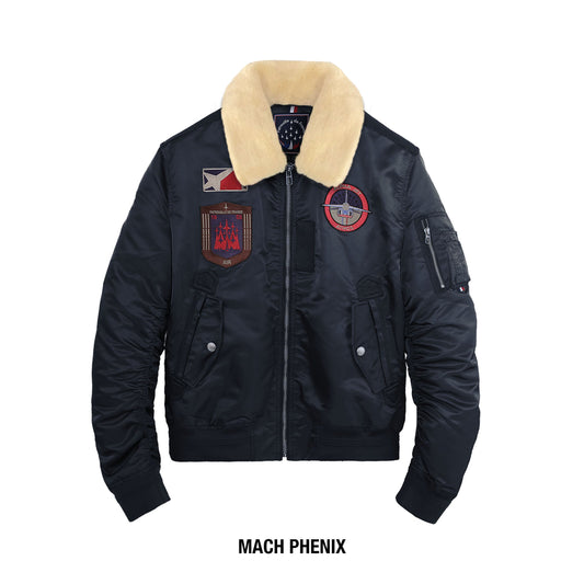Blouson bleu marine MACH PHENIX