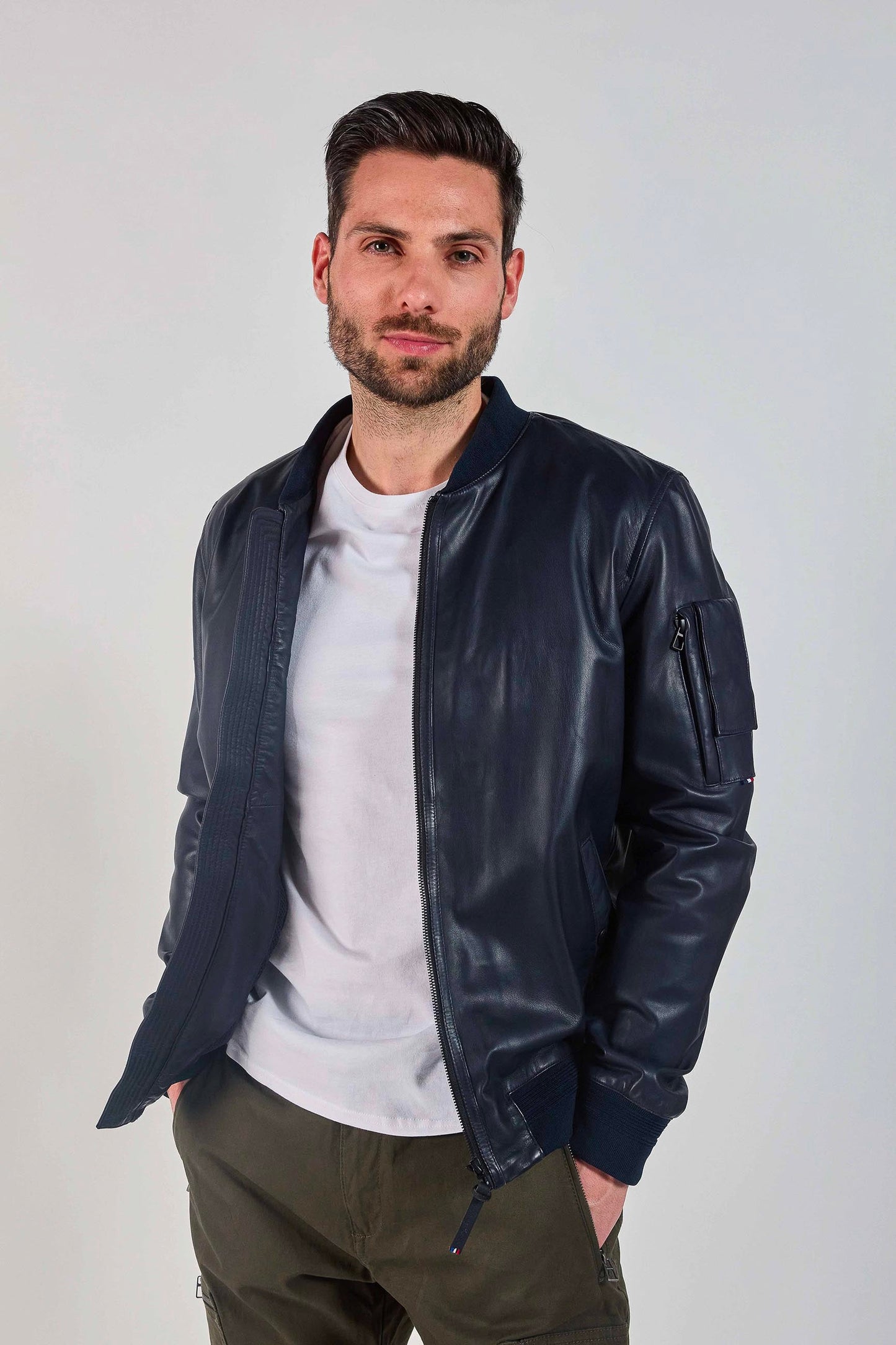 Veste en cuir MISSION PREMIUM