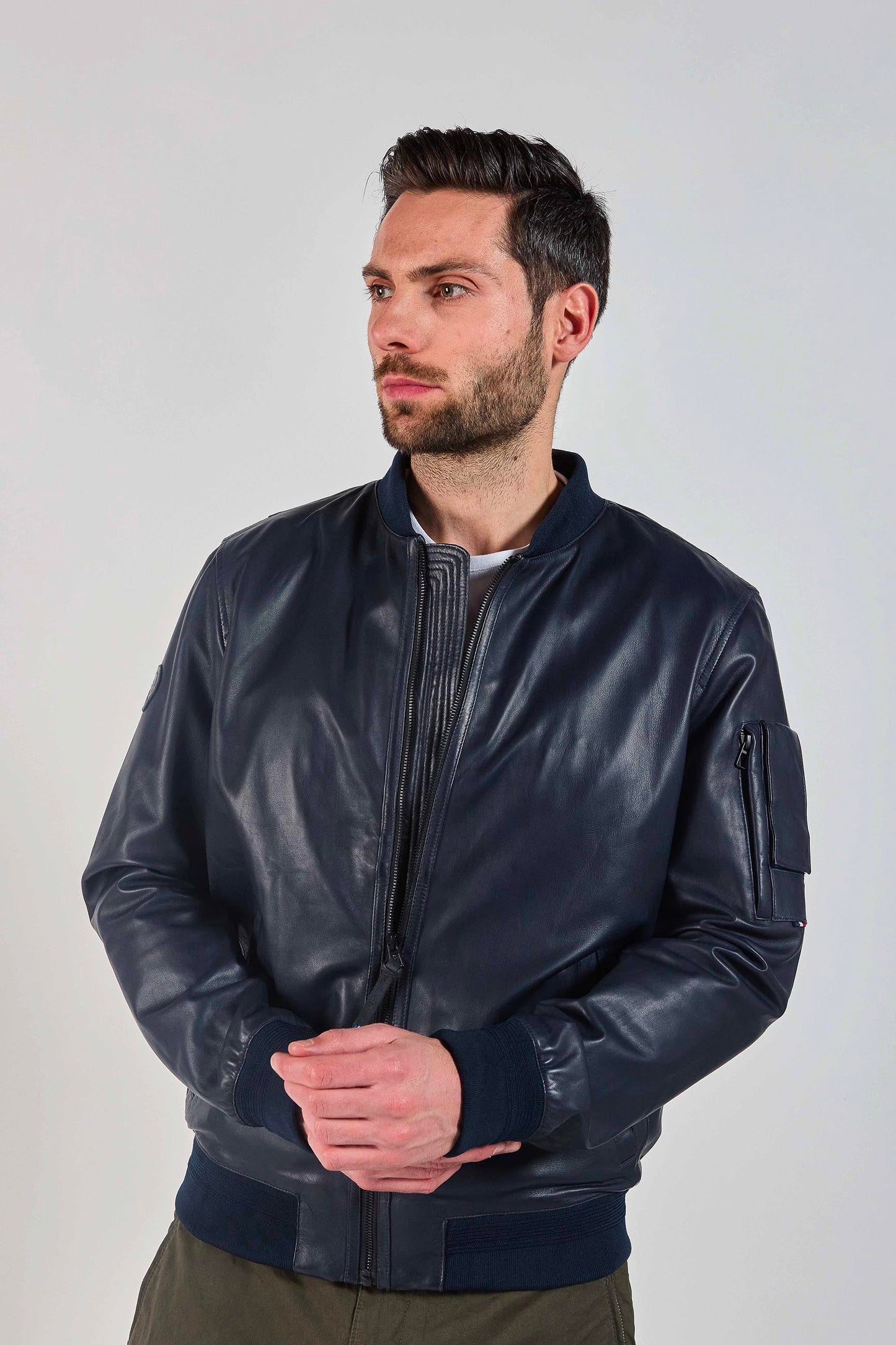 Veste en cuir MISSION PREMIUM