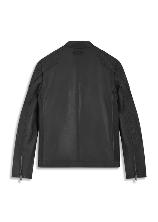 Blouson en cuir noir BULLIT VEGAS