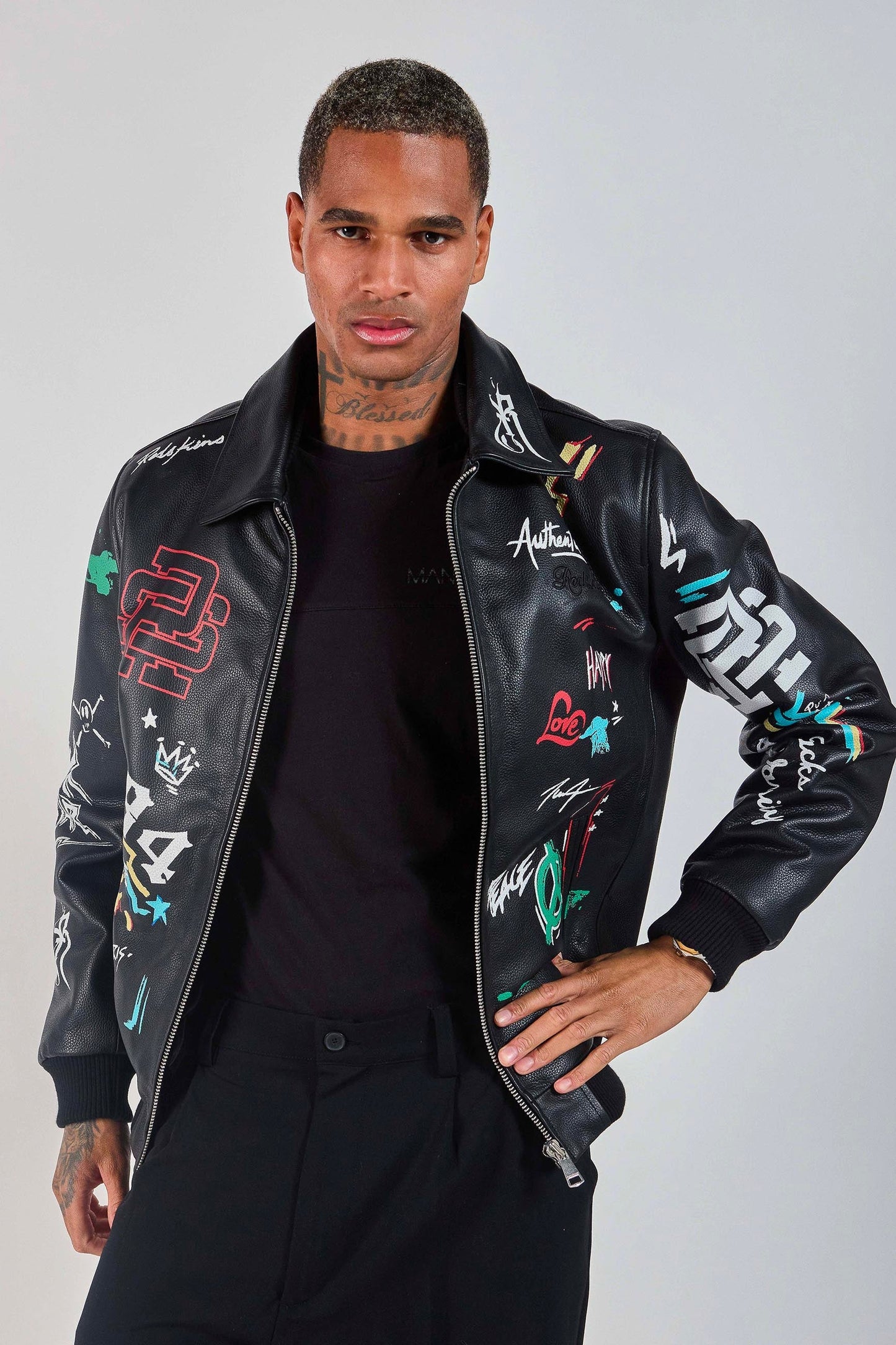 Cuir noir AUTHENTIC COHIBA