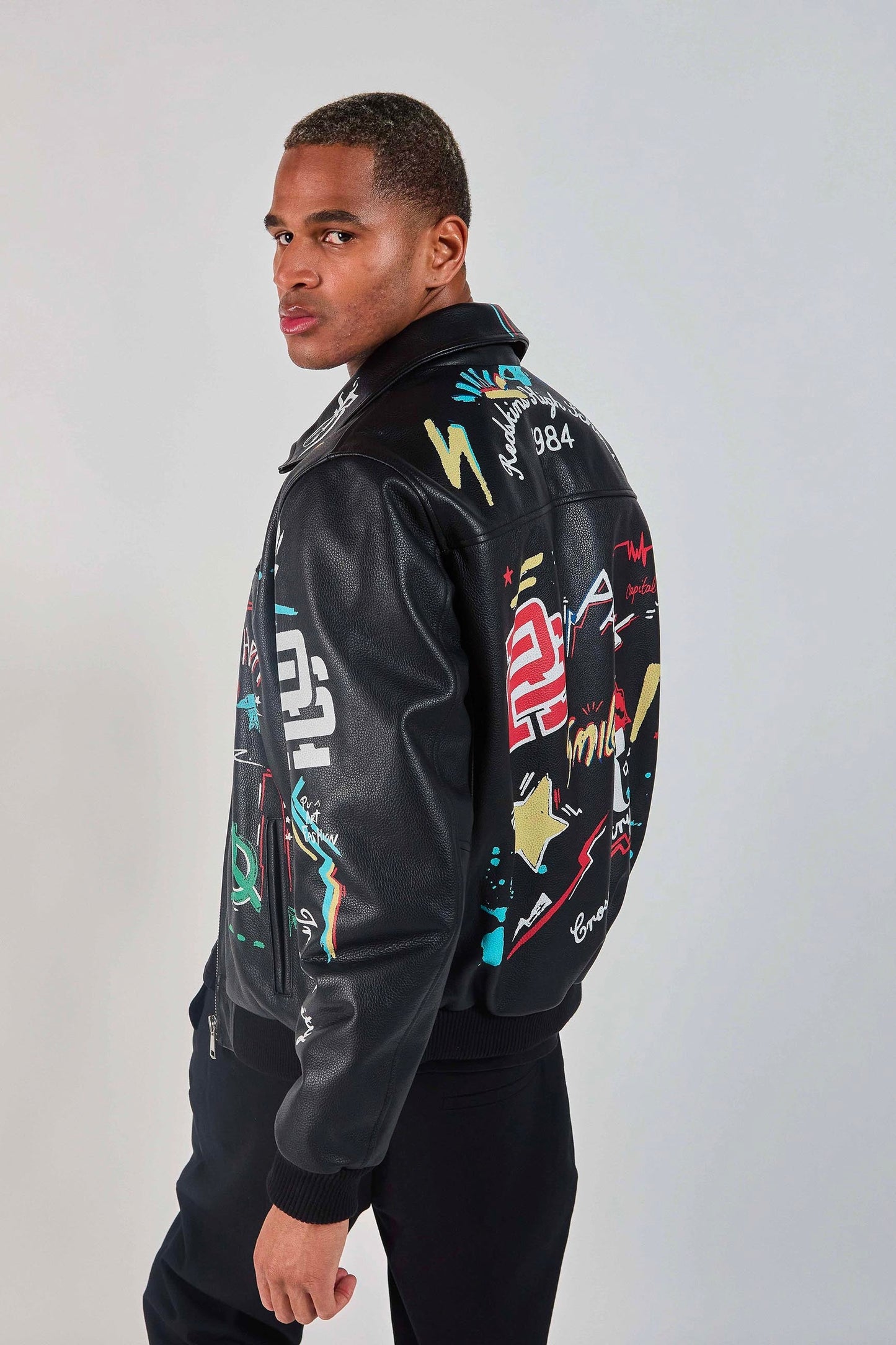 Cuir noir AUTHENTIC COHIBA