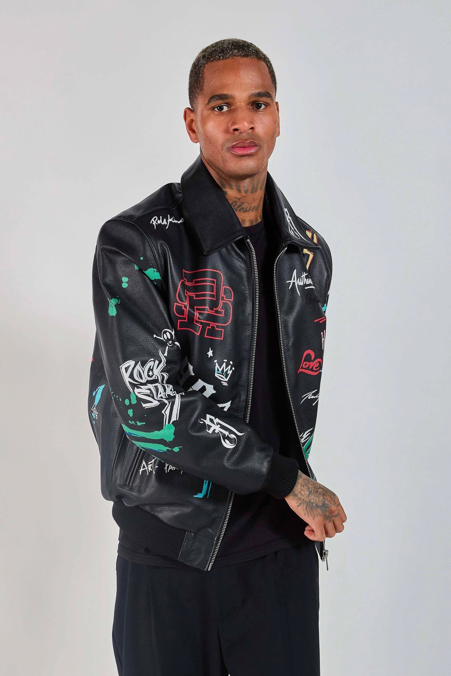 Cuir noir AUTHENTIC COHIBA