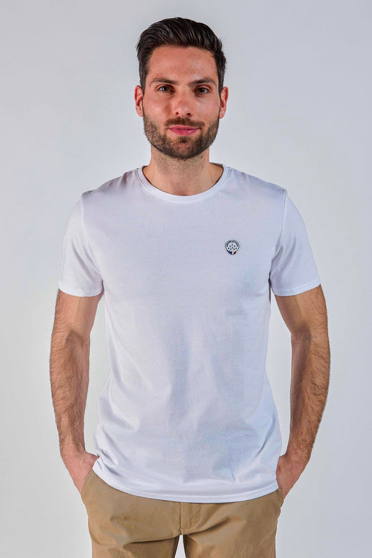 T-shirt manches courtes blanc PURE SELECT