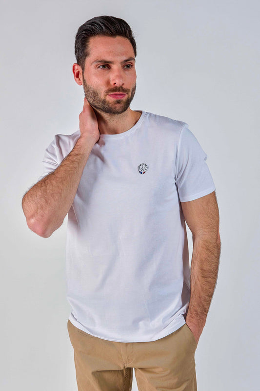 T-shirt manches courtes blanc PURE SELECT