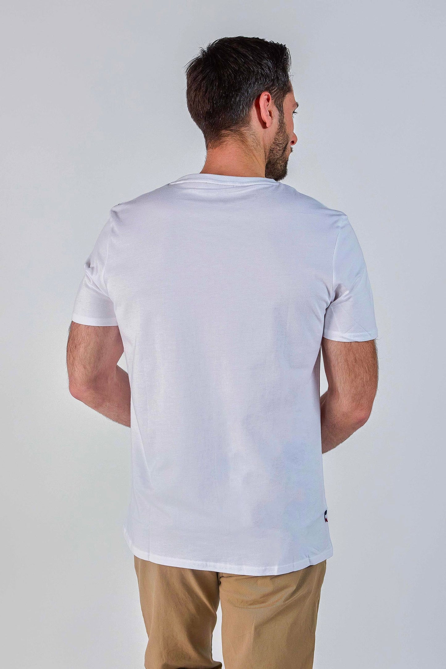 T-shirt manches courtes blanc PURE SELECT