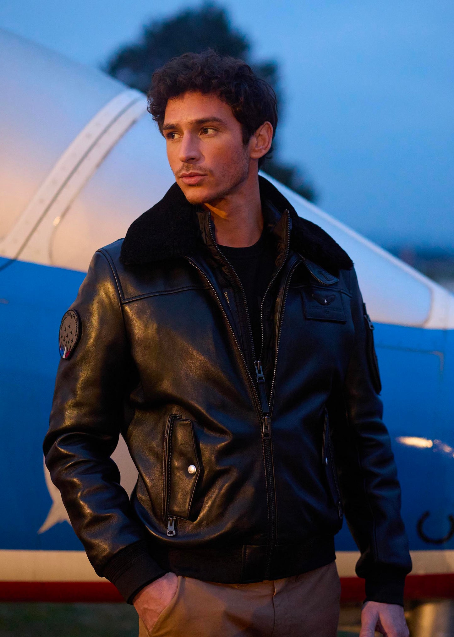 Cuir noir RAFAL YCON