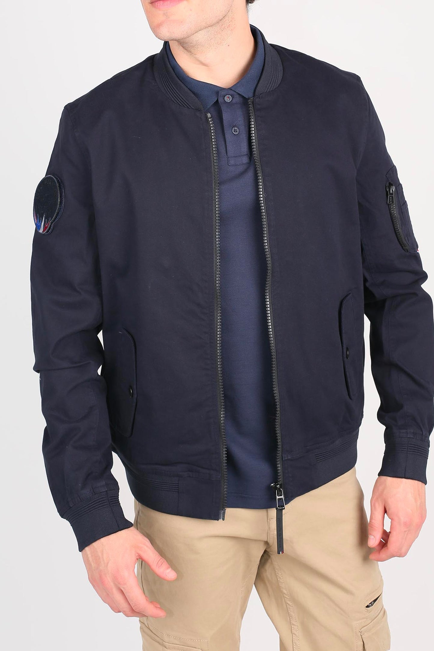 Blouson bleu marine TIGER AERO