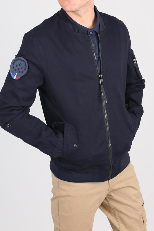Blouson bleu marine TIGER AERO