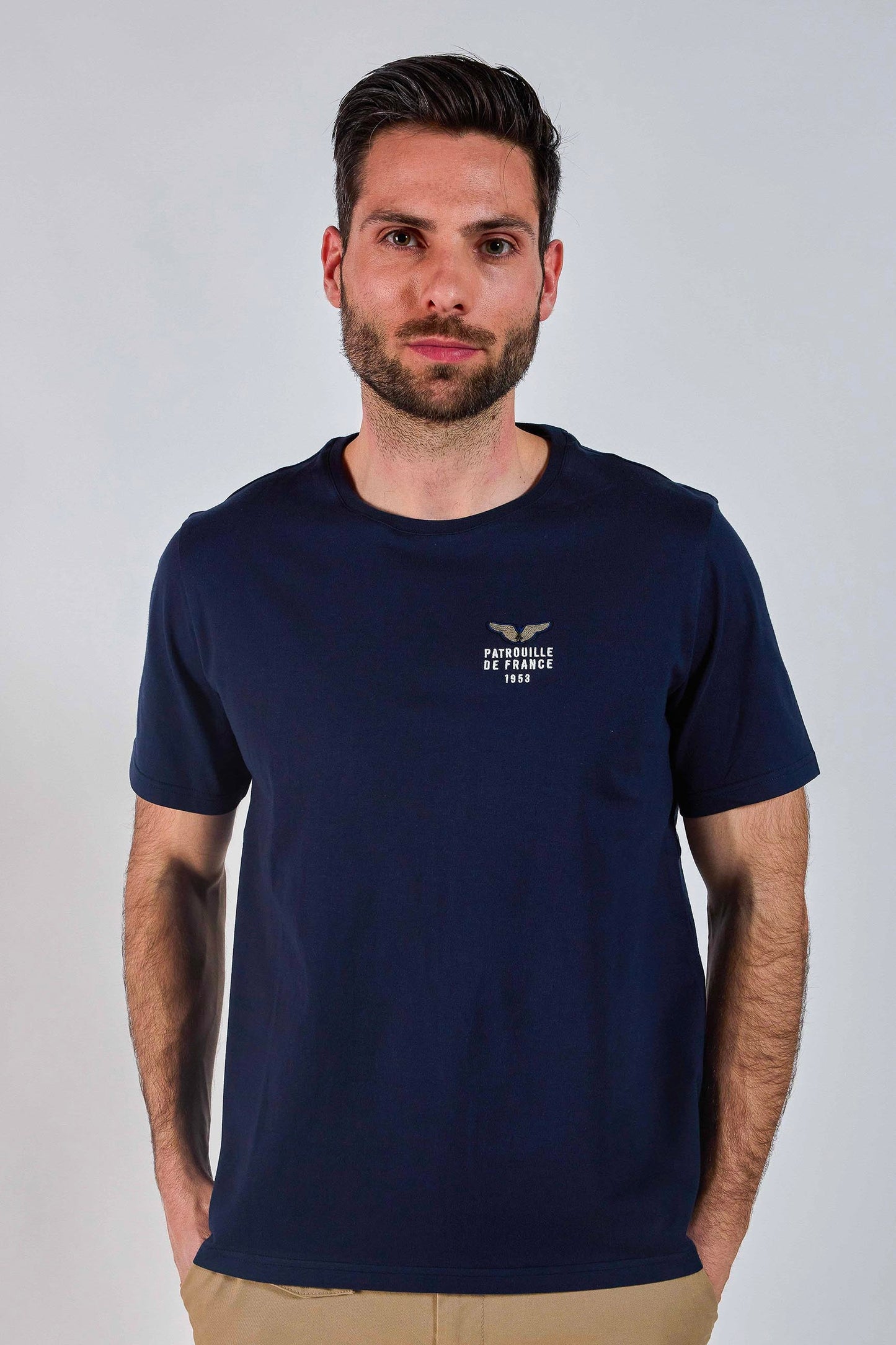 T-shirt bleu marine WING OLYH