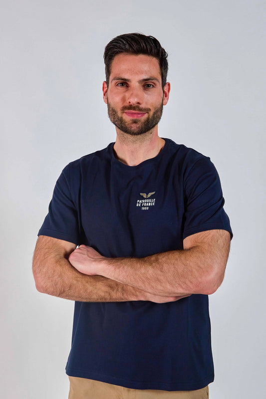 T-shirt bleu marine WING OLYH