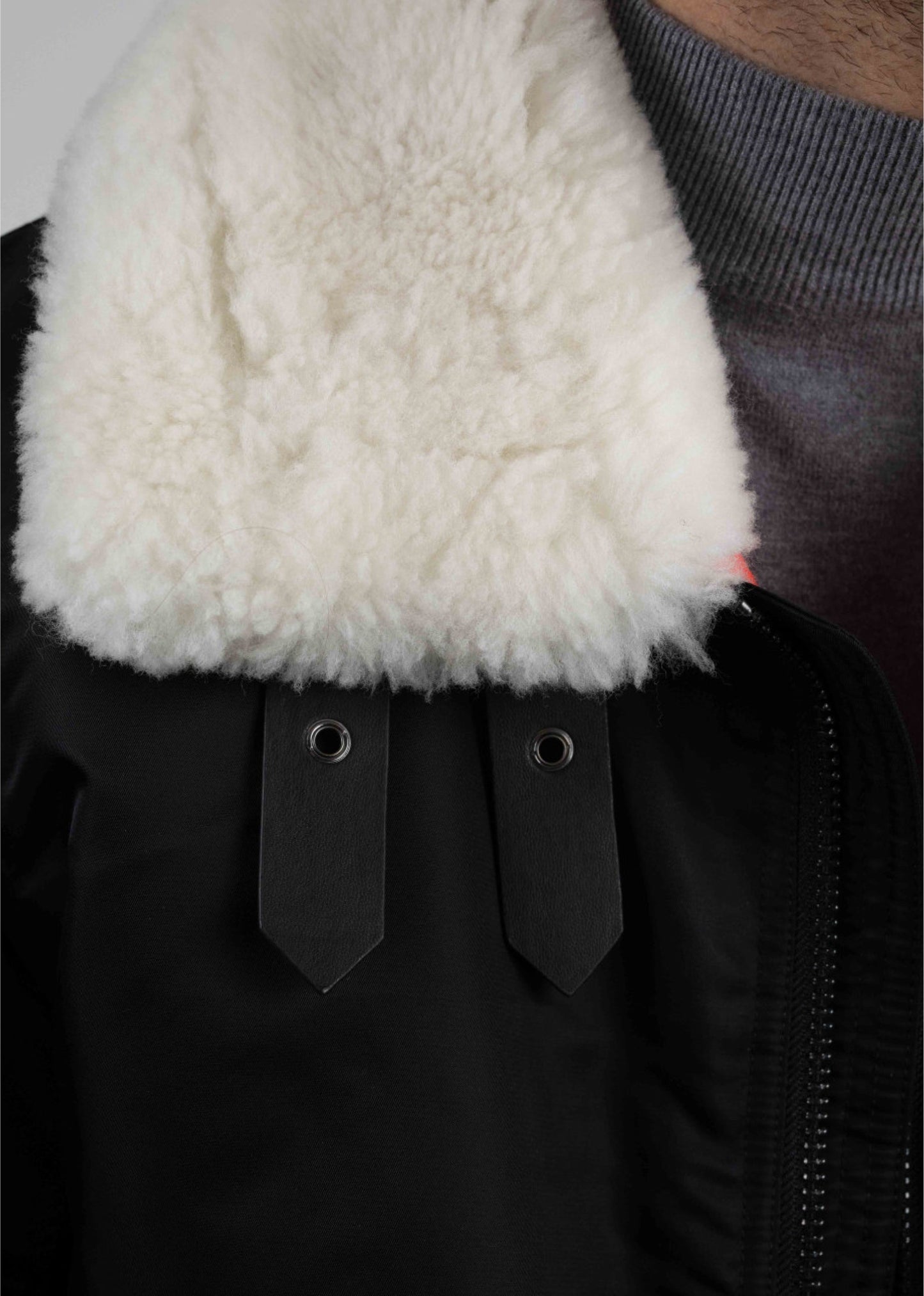 Blouson noir AIRCRAFT PHENIX