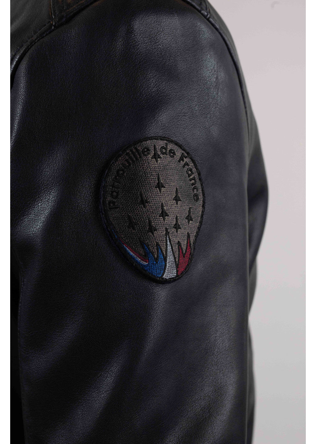 Cuir bleu marine JAEGGER ALPHA