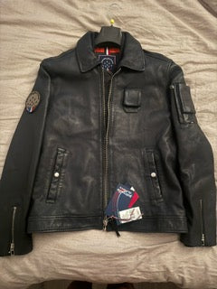 Cuir bleu marine JAEGGER ALPHA Neuf