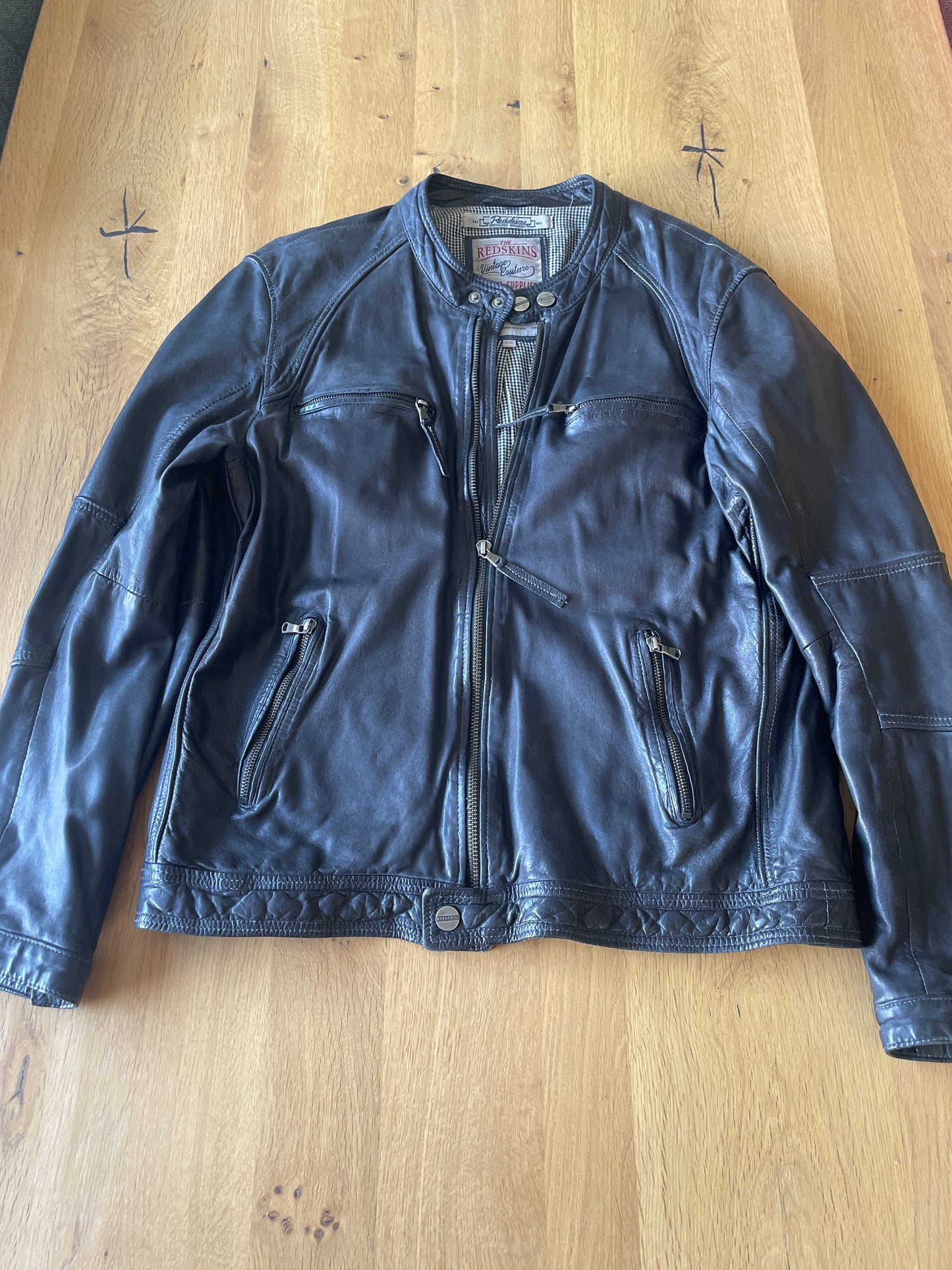 Blouson cuir vintage